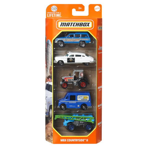 Matchbox Aυτοκινητάκια Σετ των 5 MBX Countryside II (HVT78) - Fun Planet