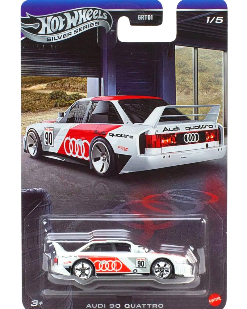 Hot Wheels Αυτοκινητάκια Silver Series Audi 90 Quattro (JKY15) - Fun Planet