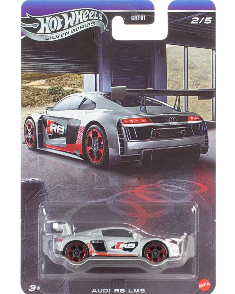 Hot Wheels Αυτοκινητάκια Silver Series Audi R8 LMS (JKY16) - Fun Planet