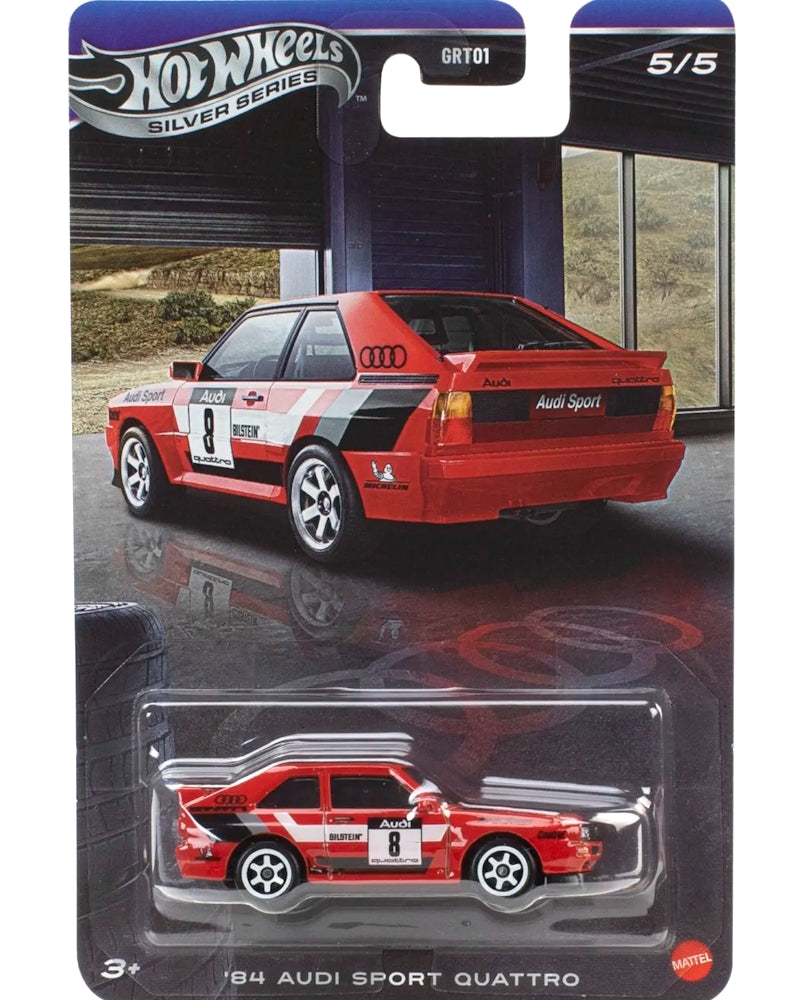 Hot Wheels Αυτοκινητάκια Silver Series '84 Audi Sport Quattro (JKY19) - Fun Planet