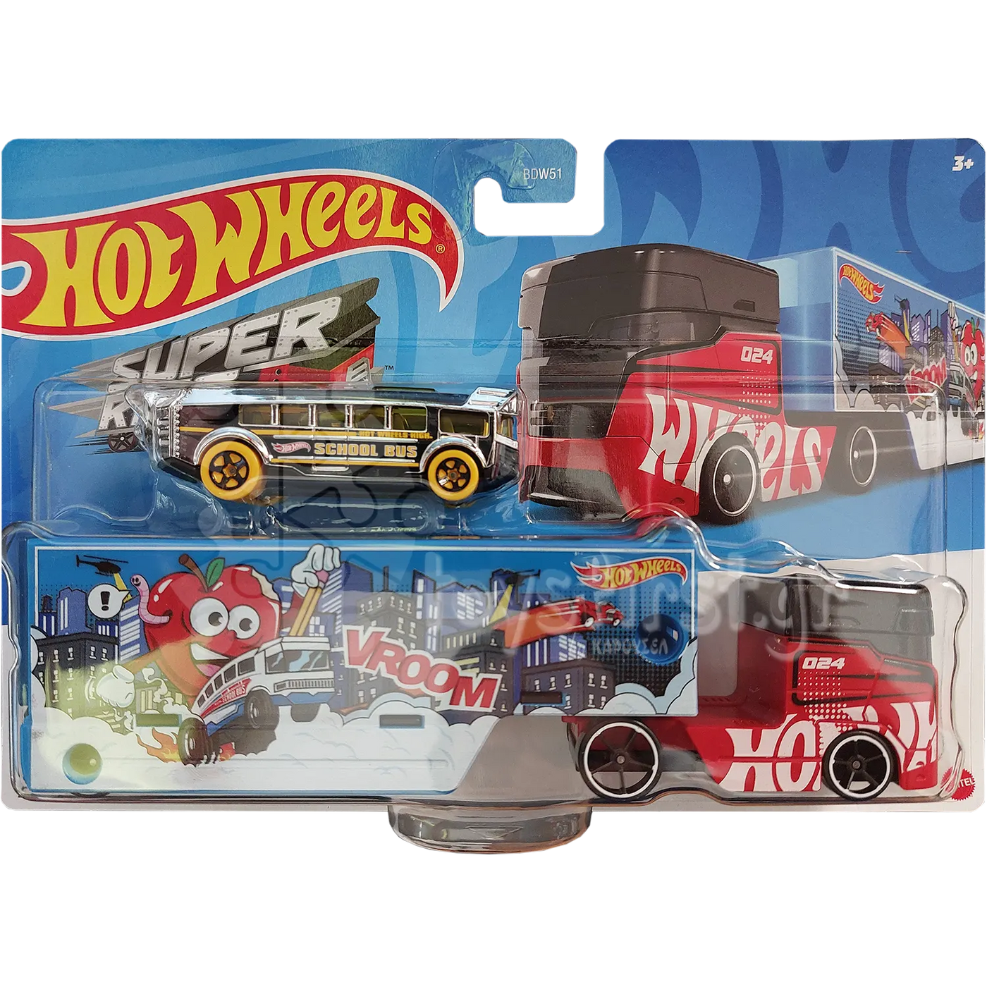 Hot Wheels Σούπερ Νταλίκα Pencil Pusher (HXN90) - Fun Planet