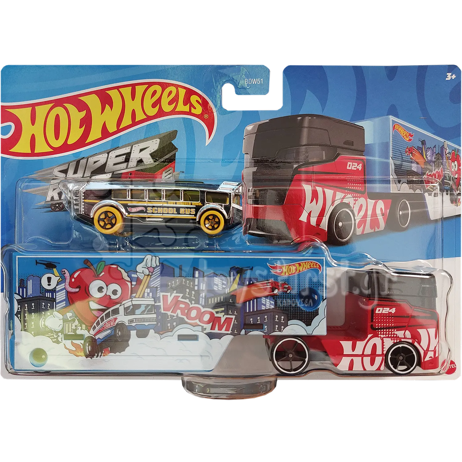 Hot Wheels Σούπερ Νταλίκα Pencil Pusher (HXN90) - Fun Planet