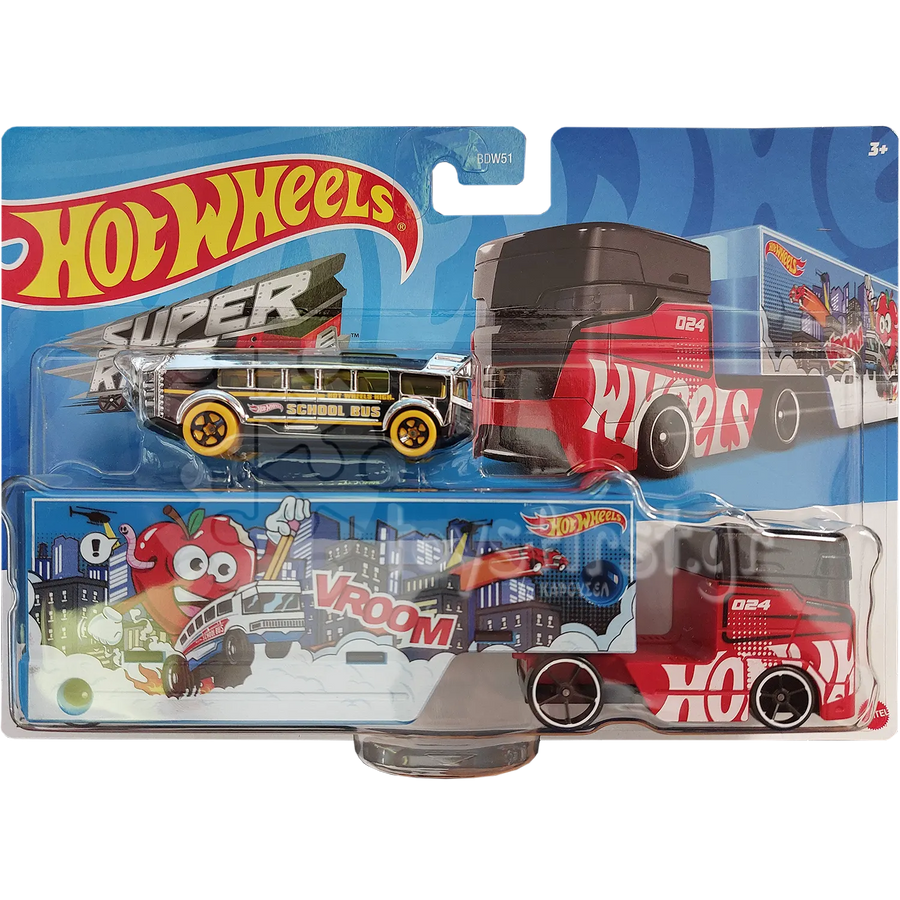 Hot Wheels Σούπερ Νταλίκα Pencil Pusher (HXN90) - Fun Planet