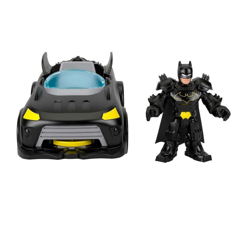 Imaginext DC Super Friends Batmobile & Batman Φιγούρα Δράσης (JFJ68) - Fun Planet