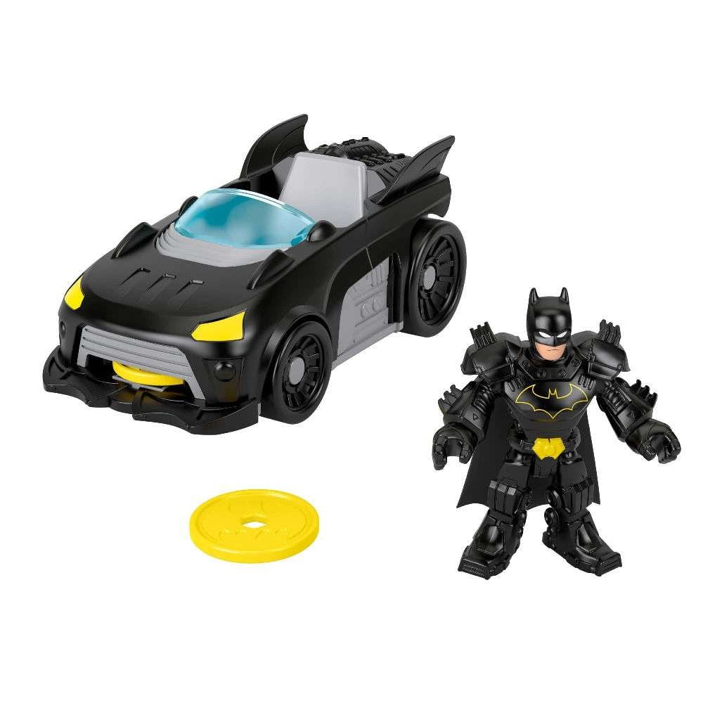 Imaginext DC Super Friends Batmobile & Batman Φιγούρα Δράσης (JFJ68) - Fun Planet