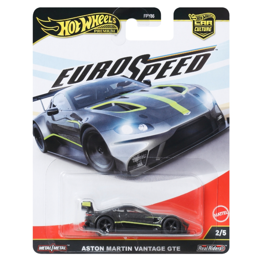 Hot Wheels Premium Car Culture Euro Speed Aston Martin Vantage GTE (JBK76) - Fun Planet