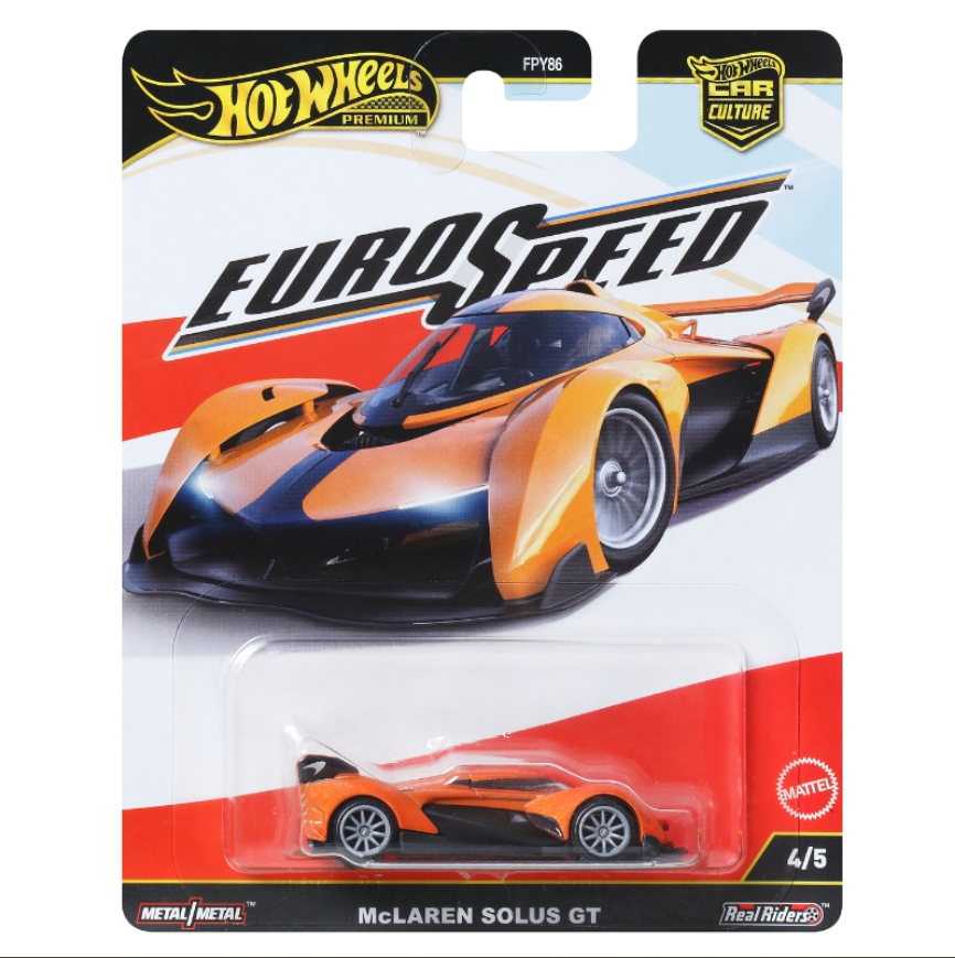 Hot Wheels Premium Car Culture Euro Speed McLaren Solus GT (JBK78) - Fun Planet