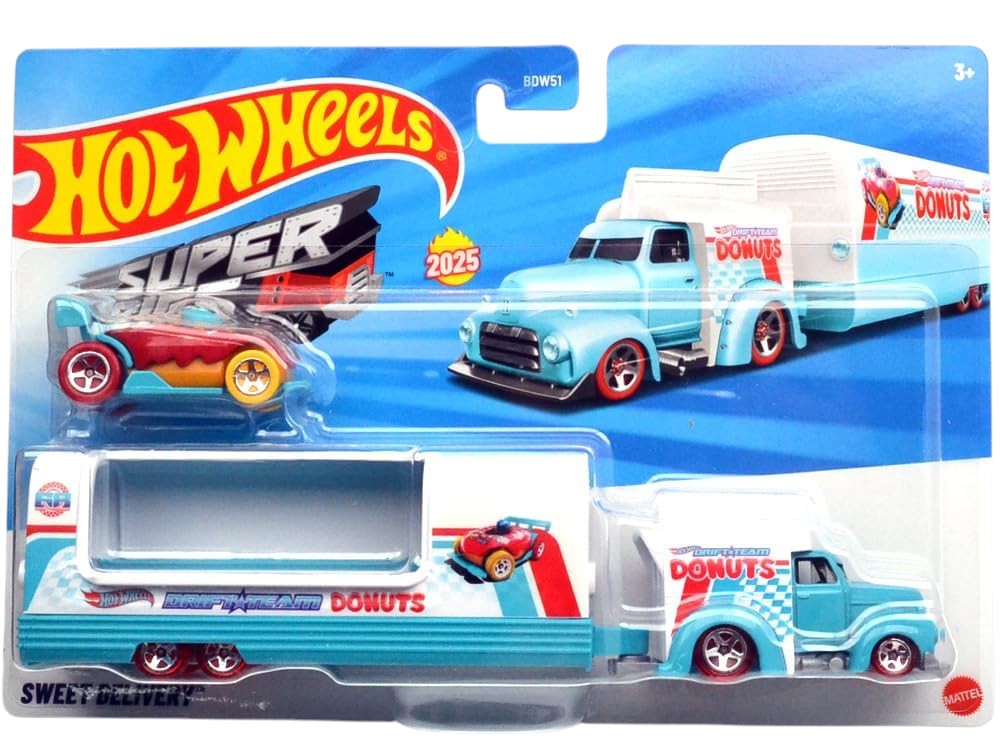 Hot Wheels Σούπερ Νταλίκα Sweet Delivery (JCM48) - Fun Planet