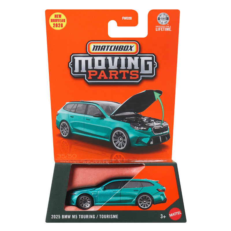 Matchbox Αυτοκινητάκια Moving Parts Με Ανοιγόμενα Μέρη 2025 BMW M5 Touring (JHV25)