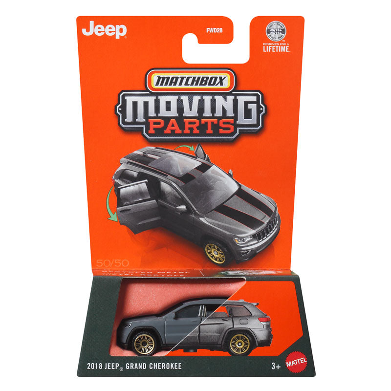 Matchbox Moving Parts Cars With Opening Parts 2022 Mini Cooper SE (JBW79)