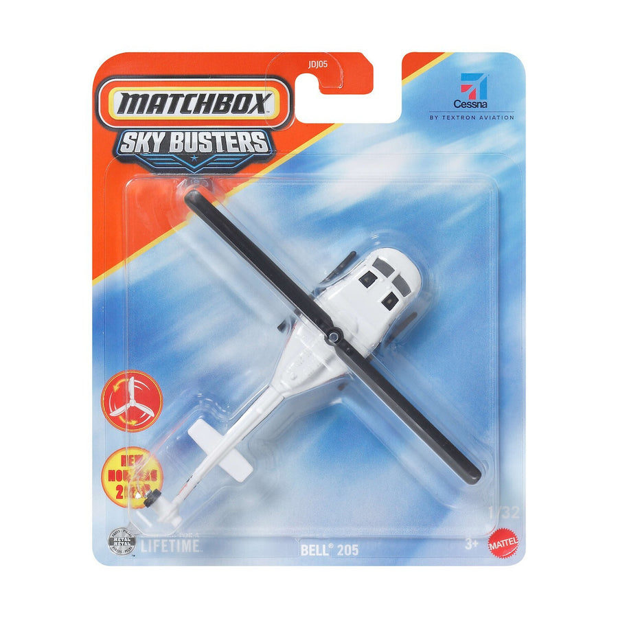 Matchbox Sky Busters Airplane with Mat Indiana Jones Ford Tri-Motor (HVM62)
