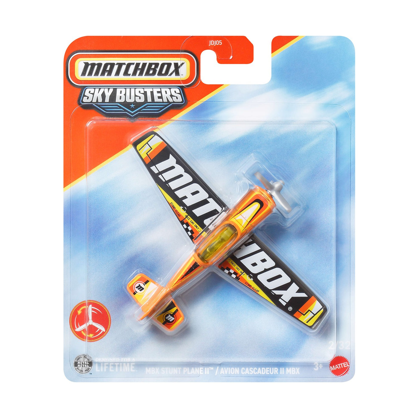 Matchbox Sky Busters Αεροπλανάκι MBX Stunt Plane II (JJW17)