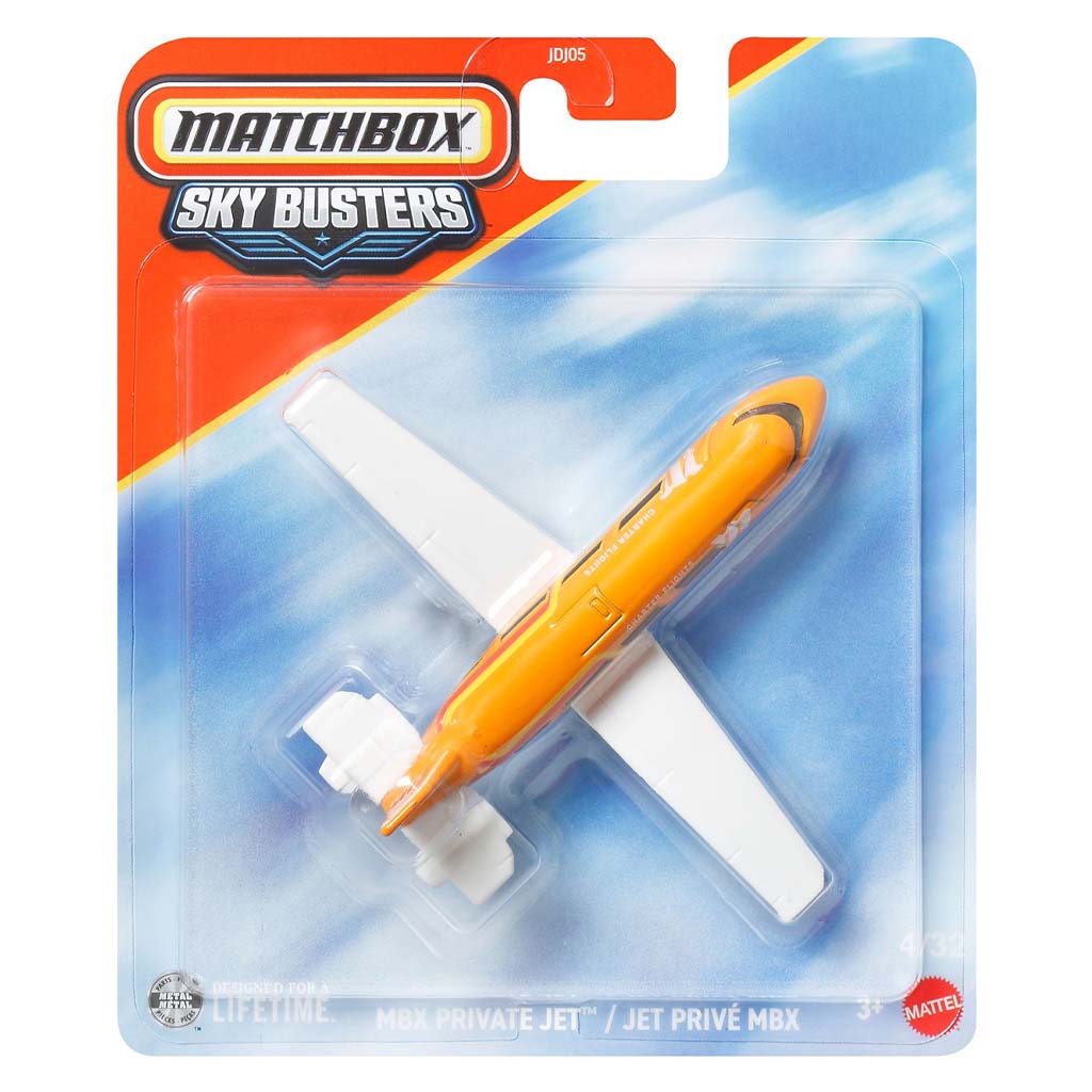 Matchbox Sky Busters Airplane with Mat Indiana Jones Ford Tri-Motor (HVM62)