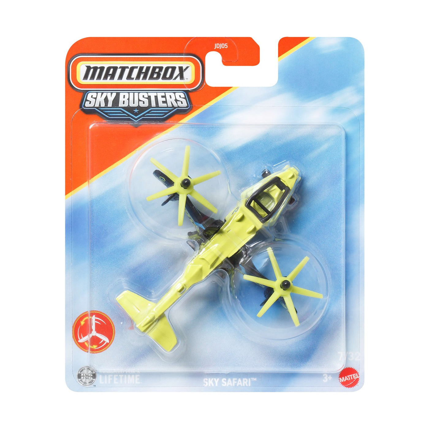Matchbox Sky Busters Αεροπλανάκι Sky Safari (JJW26)
