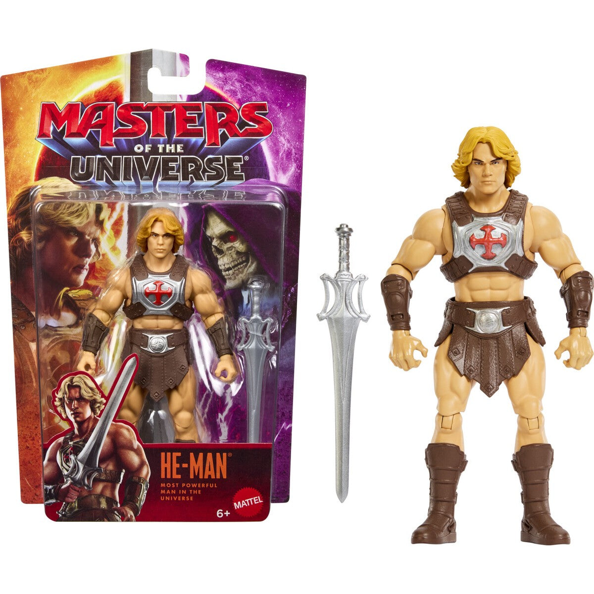 He-Man And The Masters Of The Universe Power Attack Deluxe He-Man Figures (HDY37)