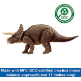 Jurassic World Triceratops Δεινόσαυρος Τρικεράτωψ από Ανακυκλωμένο Πλαστικό (HPP88) - Fun Planet