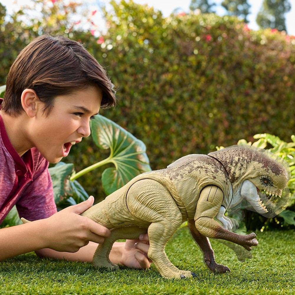 Jurassic World Chaos Theory Dinosaurs with Moving Limbs Attack Function &amp; Sounds Pachyrhinosaurus (HTK72)