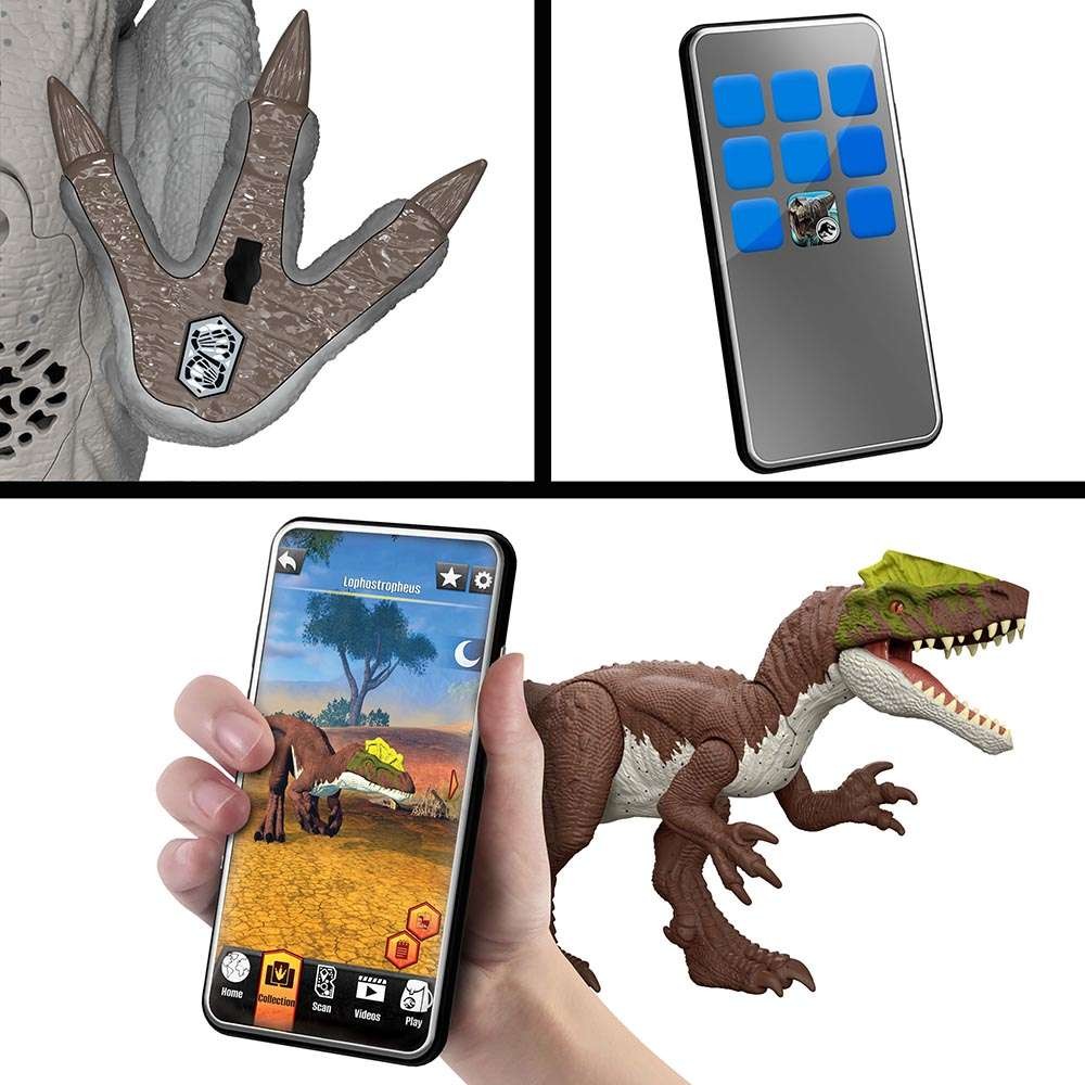 Jurassic World Chaos Theory Dinosaurs with Moving Limbs Attack Function &amp; Sounds Pachyrhinosaurus (HTK72)