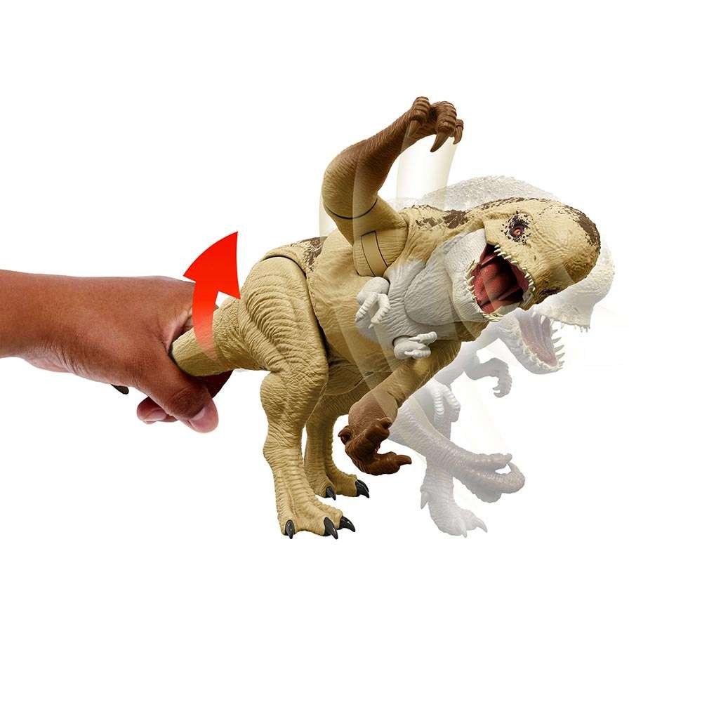 Jurassic World Chaos Theory Dinosaurs with Moving Limbs Attack Function &amp; Sounds Pachyrhinosaurus (HTK72)