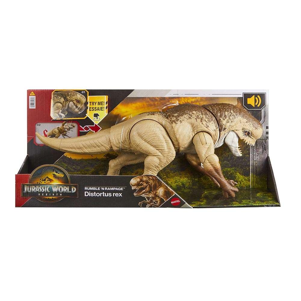 Jurassic World Chaos Theory Dinosaurs with Moving Limbs Attack Function &amp; Sounds Pachyrhinosaurus (HTK72)