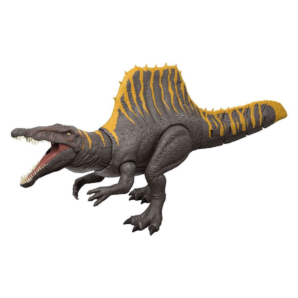 Jurassic World Rebirth Tail Thrasher Spinosaurus Δεινόσαυρος με Διπλή Λειτουργία Επίθεσης και Ήχους (JGB56) - Fun Planet