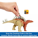 Jurassic World Νέες Φιγούρες Δεινοσαύρων με Σπαστά Μέλη Gigantspinosaurus (HLN68) - Fun Planet