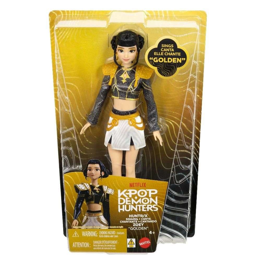 K-Pop Demon Hunters HUNTR/X Κούκλα 30εκ που Τραγουδάει Zoey Golden (JRN42)