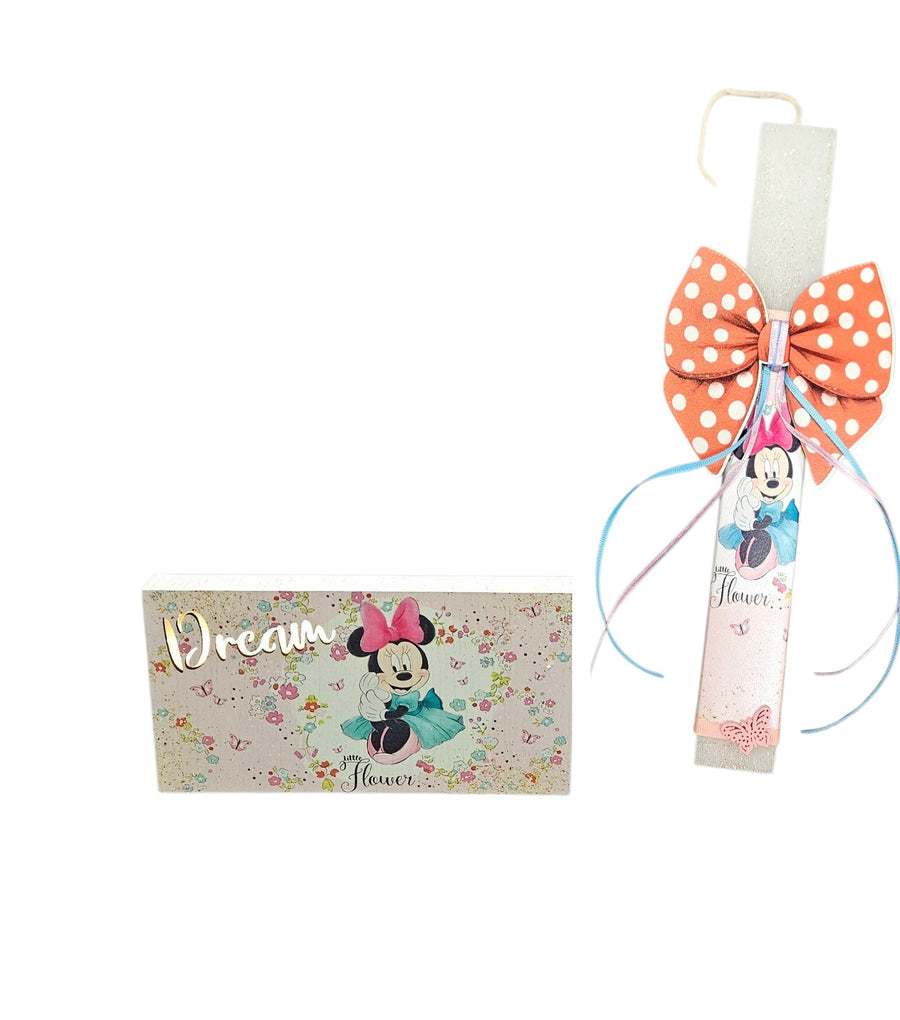 Λαμπάδα Αρωματική με Φωτιζόμενο Καδράκι Μίνι και Τσάντα Δώρου (F223) - Fun Planet