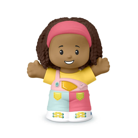 Fisher Price Little People Φιγούρες Girl with Overalls (HJW71) - Fun Planet