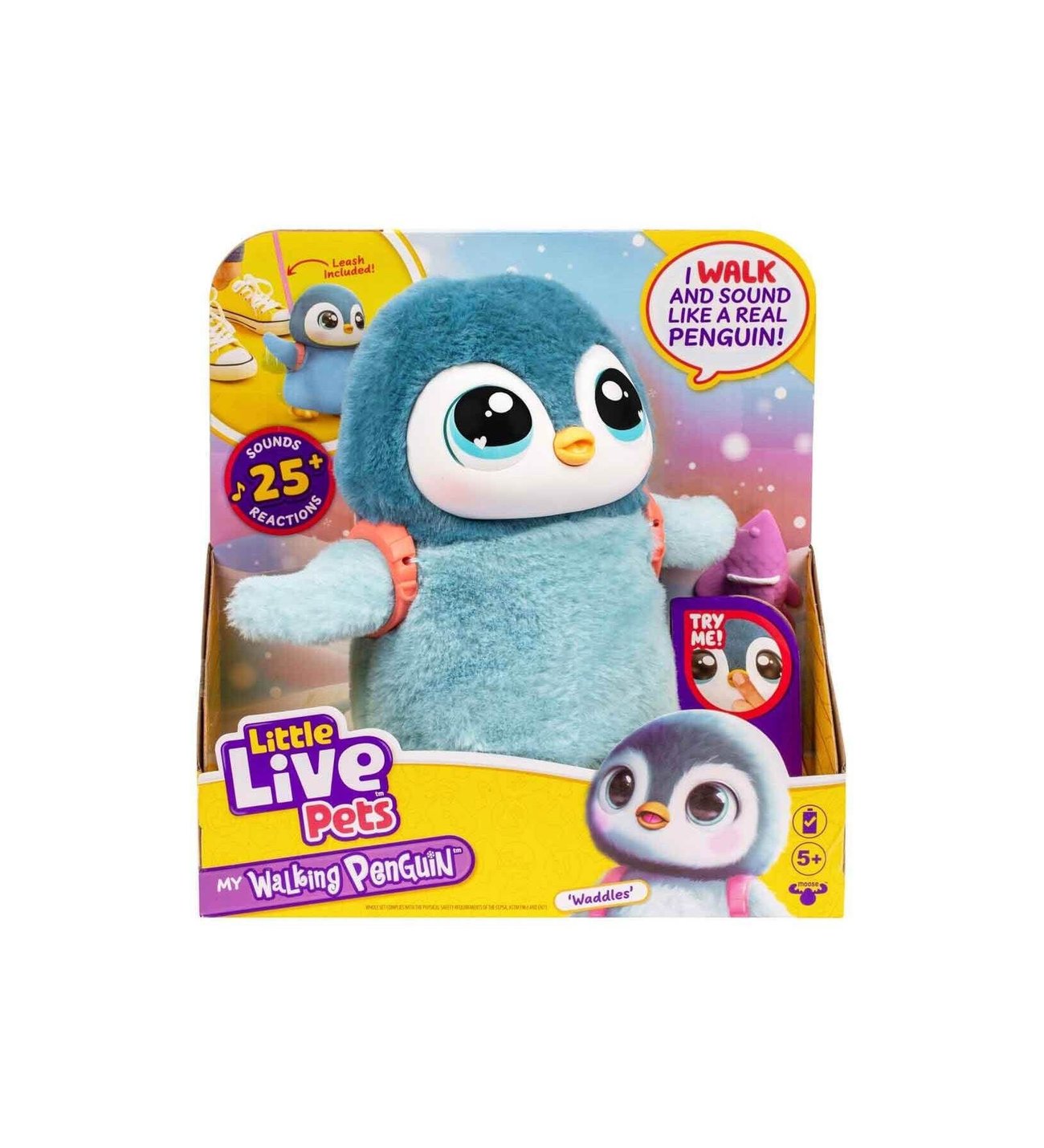 Little Live Pets Νίνος ο Πιγκουίνος (LP60000) - Fun Planet