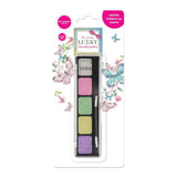 LUKKY Eye Shadow Gel Σκιές Ματιών με Γκλίτερ Λιλά-Λεμονί-Απαλό Πράσινο-Ροζ-Μαργαριτάρι (T15393/LUK02000) - Fun Planet