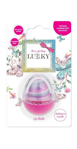 LUKKY Lip Balm Egg Shaped σε Βαζάκι Αυγό - Πολύχρωμο (T11936/LUK05000) - Fun Planet