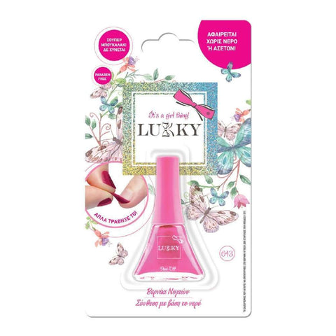 LUKKY Βερνίκι Νυχιών Peel Off Ανοιχτό Ροζ 043 (T14129/LUK00000) - Fun Planet