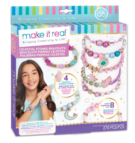 Make It Real Celestial Stones DIY Bracelets (1322) - Fun Planet