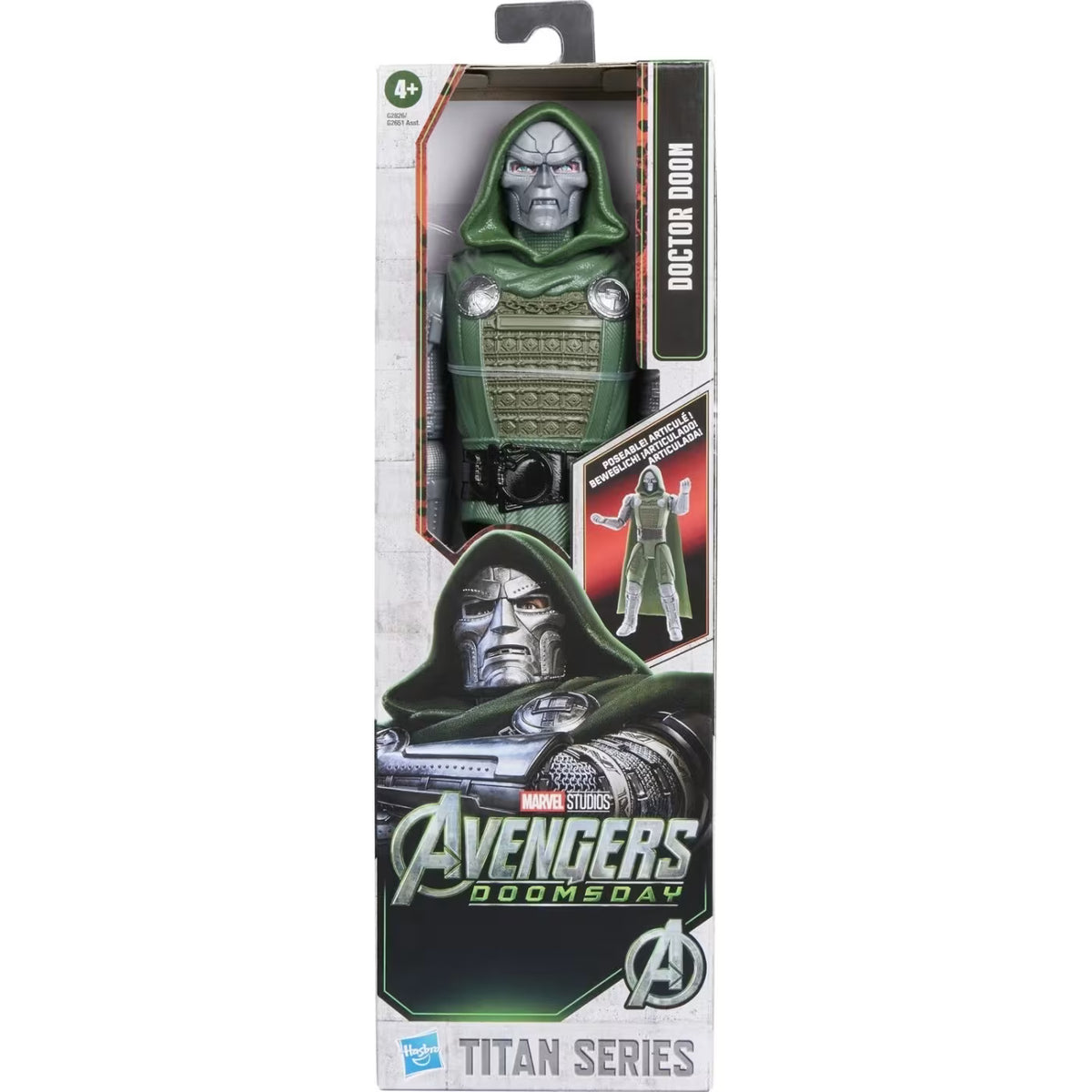 Marvel Avengers Doomsday Titan Series Doctor Doom Figure (G2826)