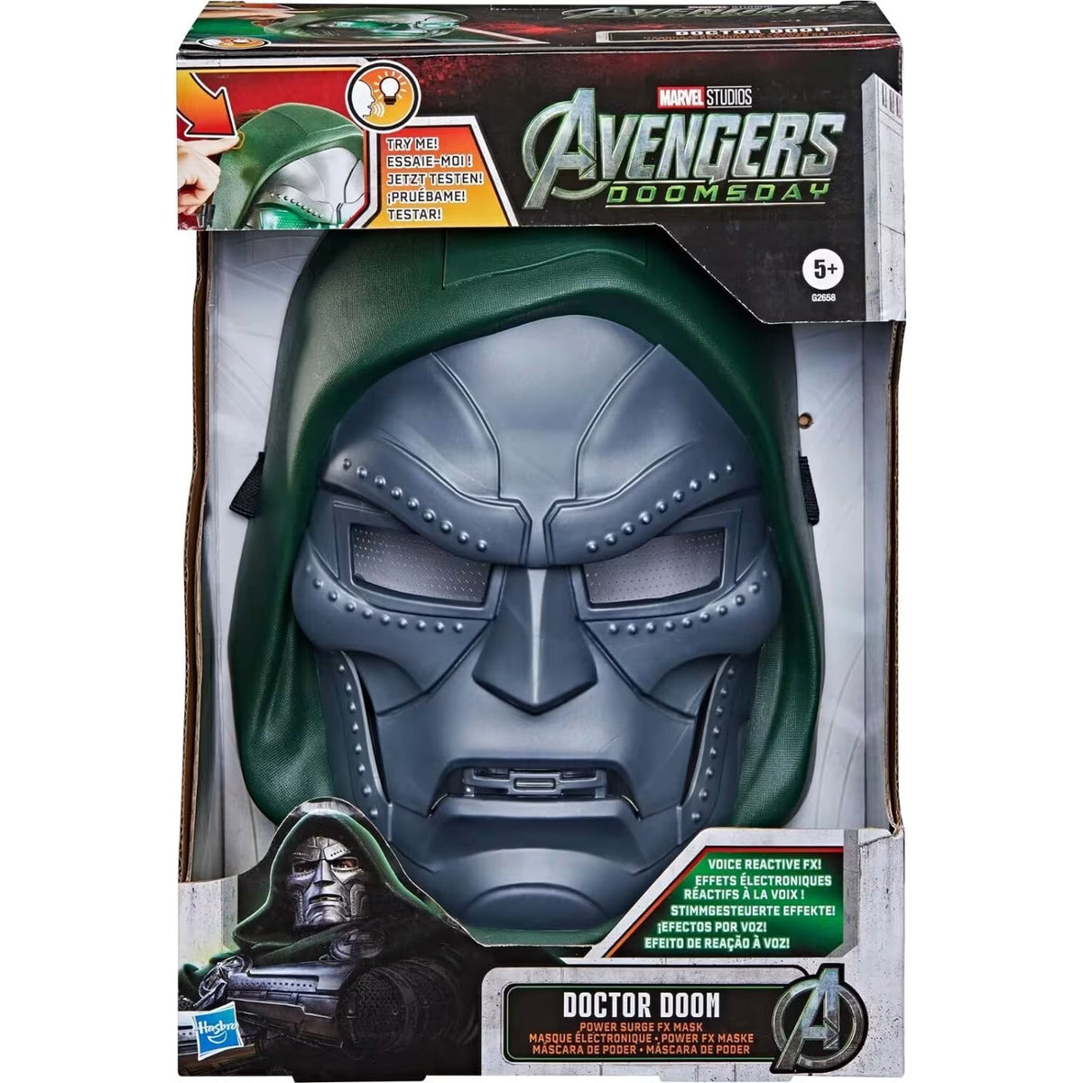 Marvel Avengers Doomsday Doctor Doom Power Surge FX Mask (G2658)