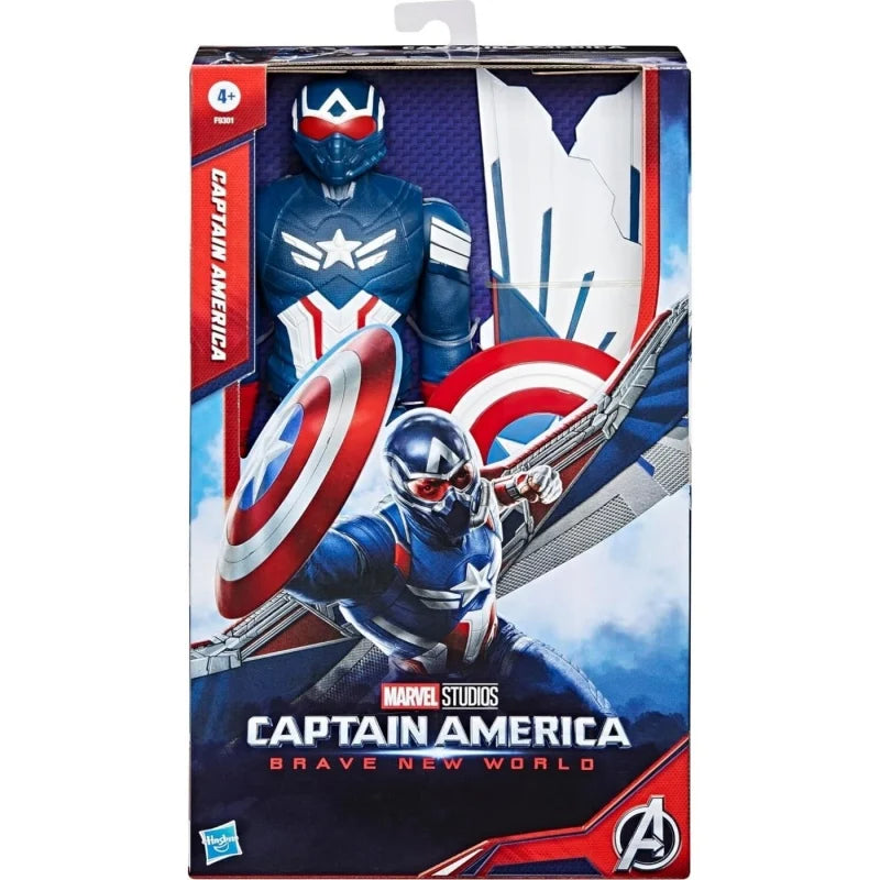 Marvel Captain America: Brave New World - Titan Heroes Captain America Deluxe Titan Figure (F9301) - Fun Planet