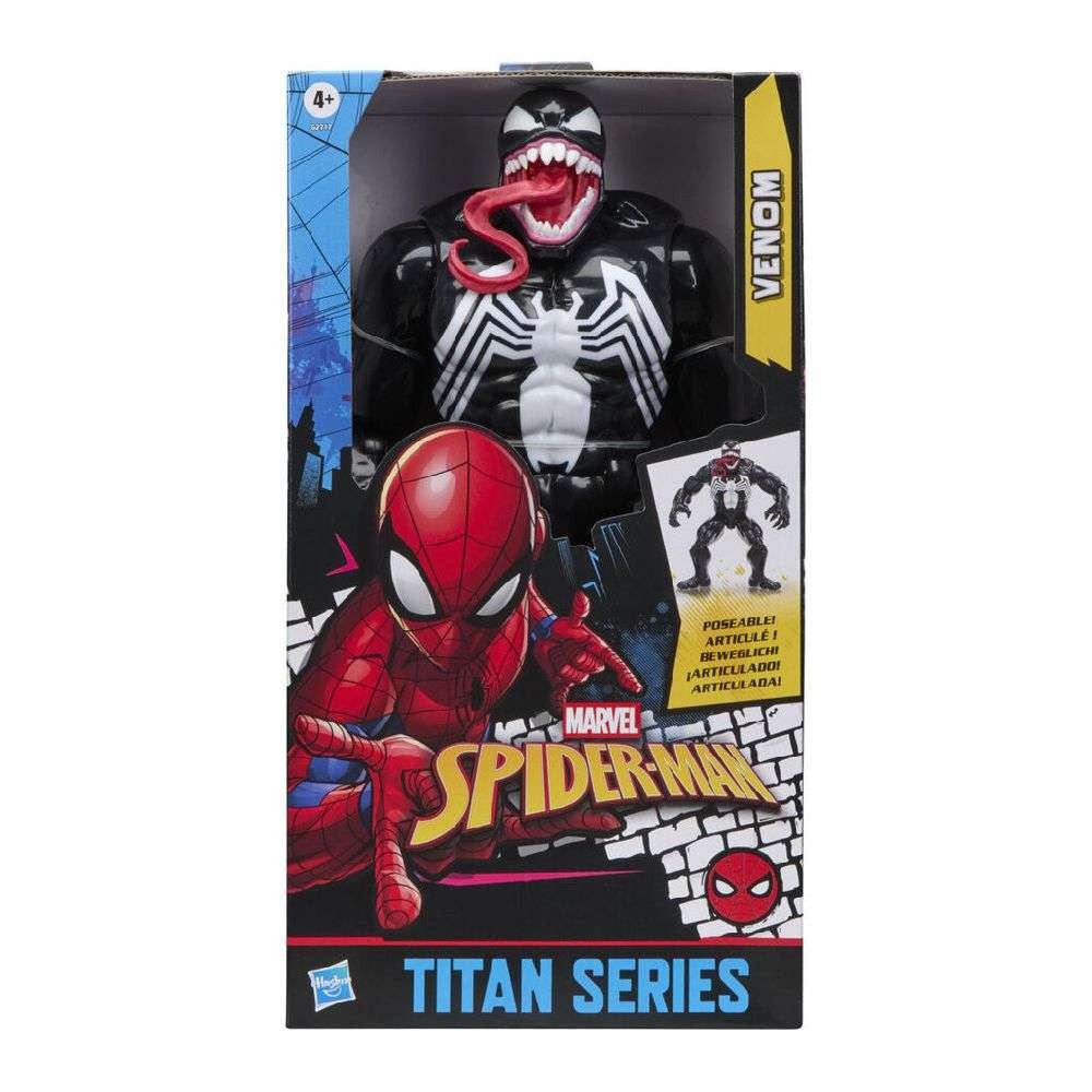 Marvel Spider-Man Titan Hero Series Deluxe Venom Φιγούρα 30εκ (G2717) - Fun Planet