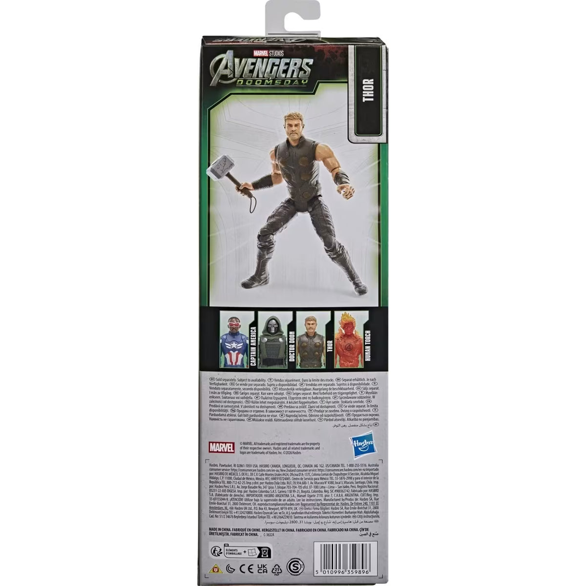 Marvel Avengers Doomsday Titan Series Thor Figure (G2825)