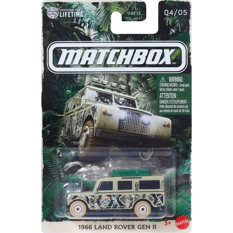 Matchbox Αυτοκινητάκια Θεματικά 1966 Land Rover Gen II (JCG61) - Fun Planet