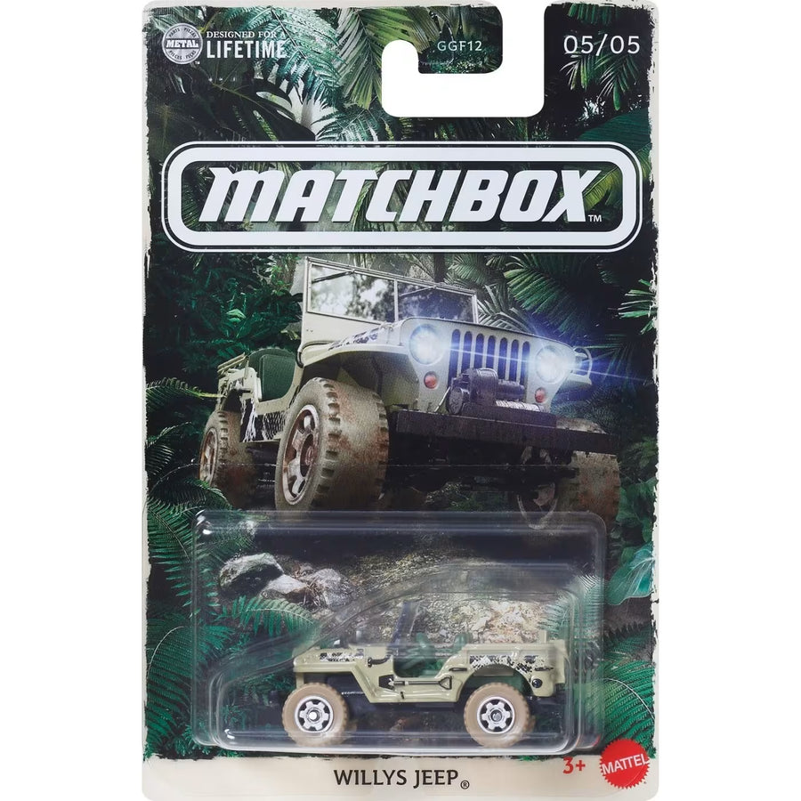 Matchbox Αυτοκινητάκια Θεματικά Willys Jeep (JCG62) - Fun Planet