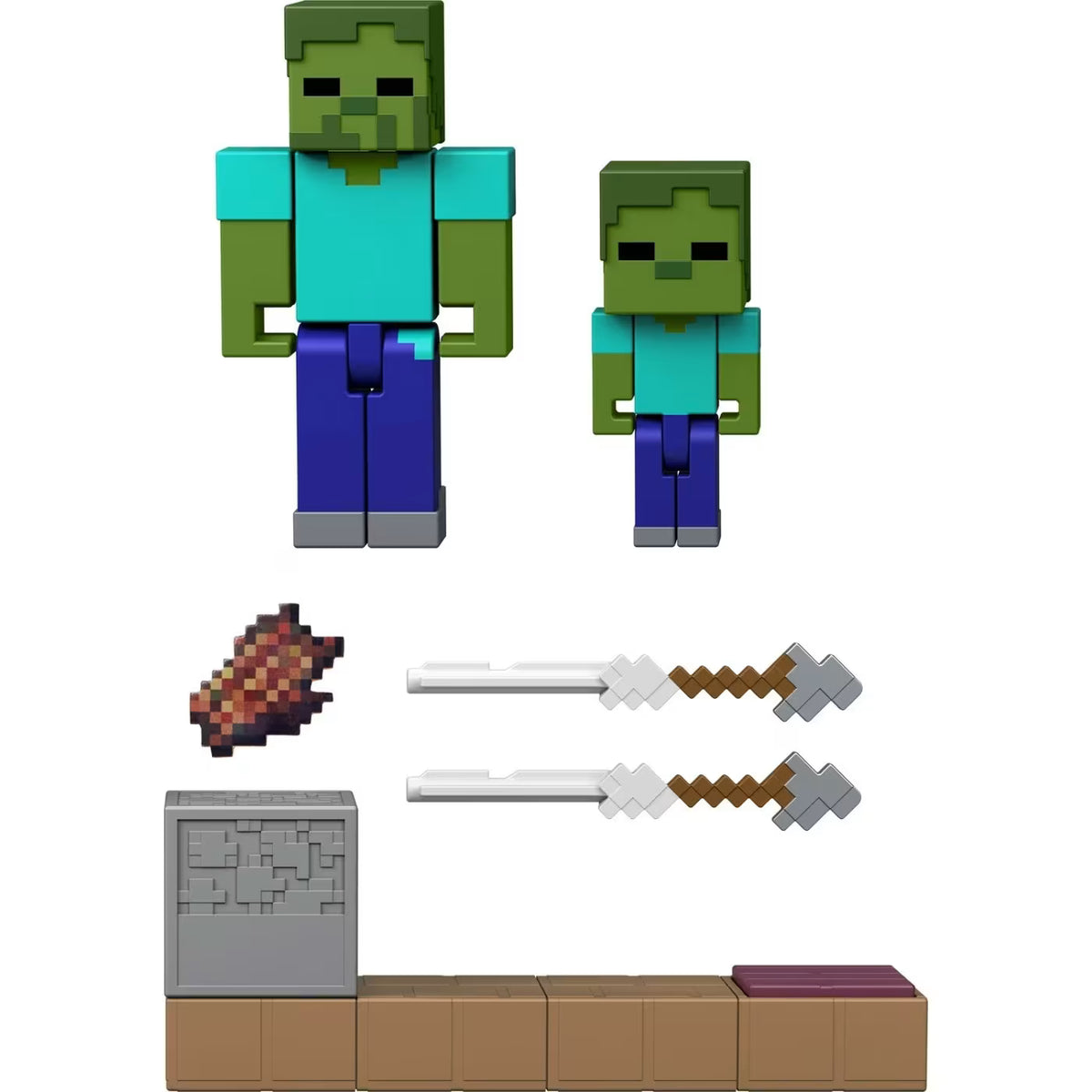 Minecraft Φιγούρα & Αξεσουάρ Zombie Arrow Trap (JKK03)