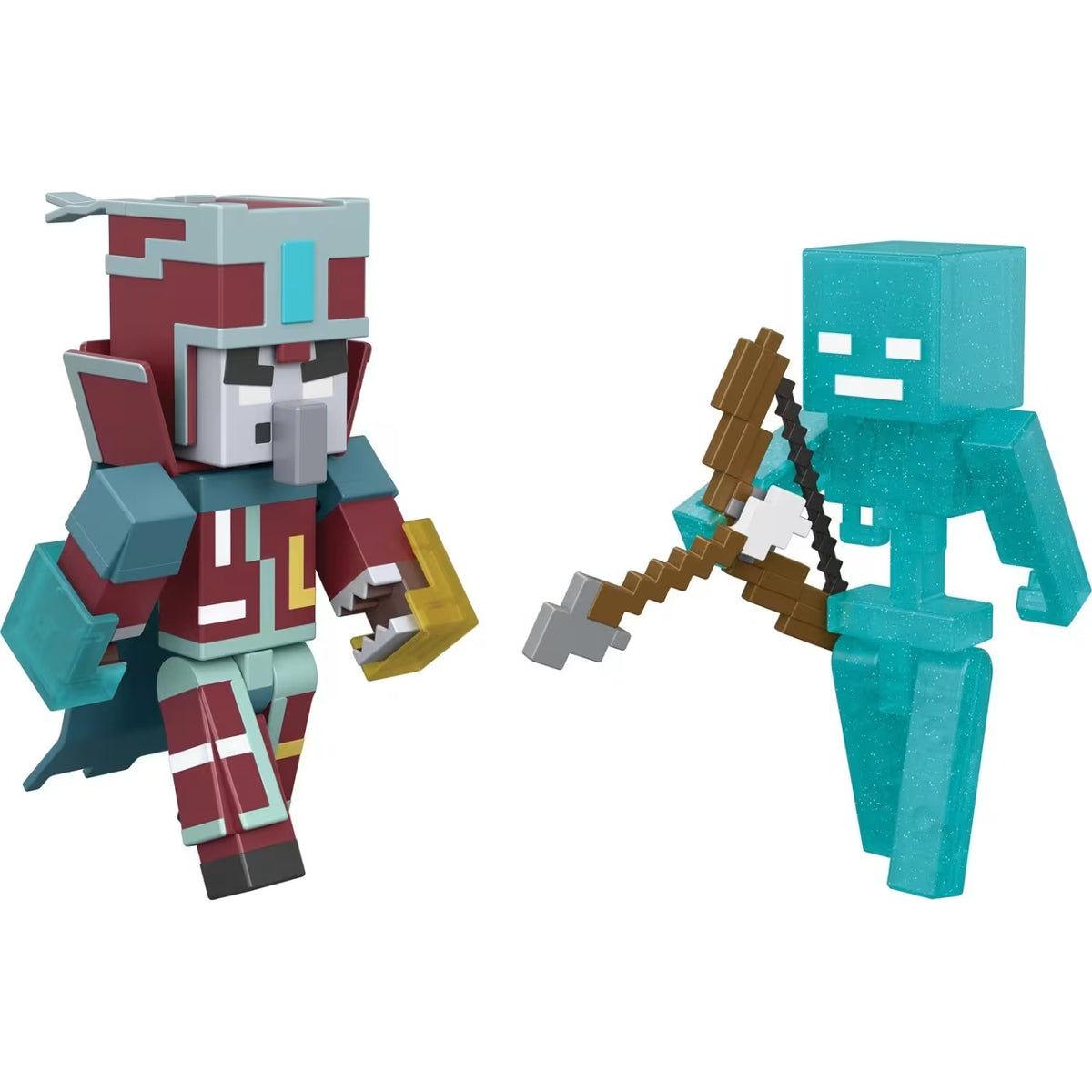 Minecraft Φιγούρα Σετ 2 & Αξεσουάρ Prime Enchanter & Soul Corrupted Skeleton (JML84)