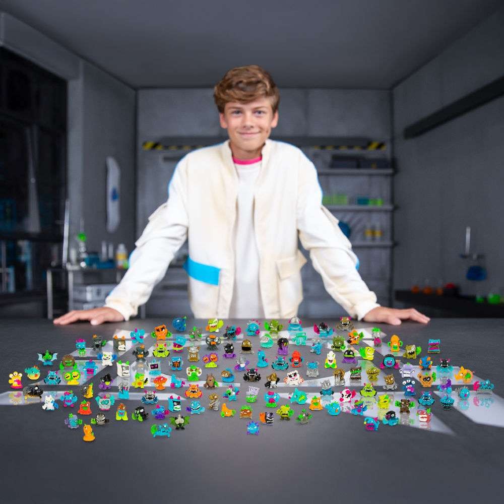 Mr Beast Lab Swarms Lab Pack με 5 Micro Beasts Φιγούρες (24708) - Fun Planet