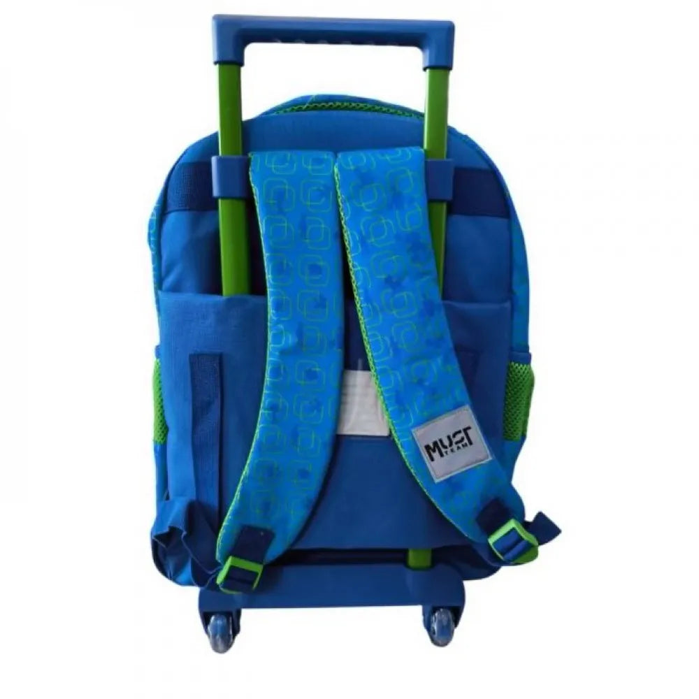 Primary School Trolley Bag 34x20x44cm 3 Compartments Wednesday Hand Must (503664)