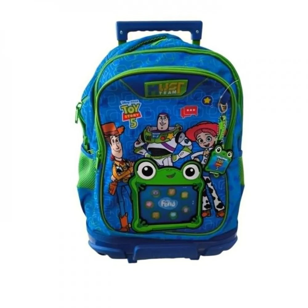 Primary School Trolley Bag 34x20x44cm 3 Compartments Wednesday Hand Must (503664)