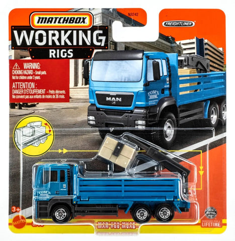 Matchbox Φορτηγάκια MAN TGS MCAB (HVV19)