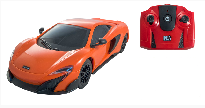 Τηλεκατευθυνόμενο Αυτοκίνητο McLaren 675LT Coupe 1:18 Πορτοκαλί (29218M) - Fun Planet