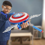Marvel Captain America Brave New World Nerf Skyshot Blaster Role Play (F9302)