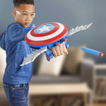 Marvel Captain America Brave New World Nerf Skyshot Blaster Role Play (F9302)